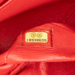 Medium Classic Lambskin Double Flap