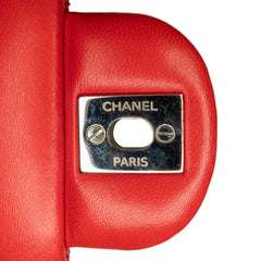 Medium Classic Lambskin Double Flap