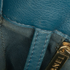 CC Chevron Calfskin Statement Shopping Tote