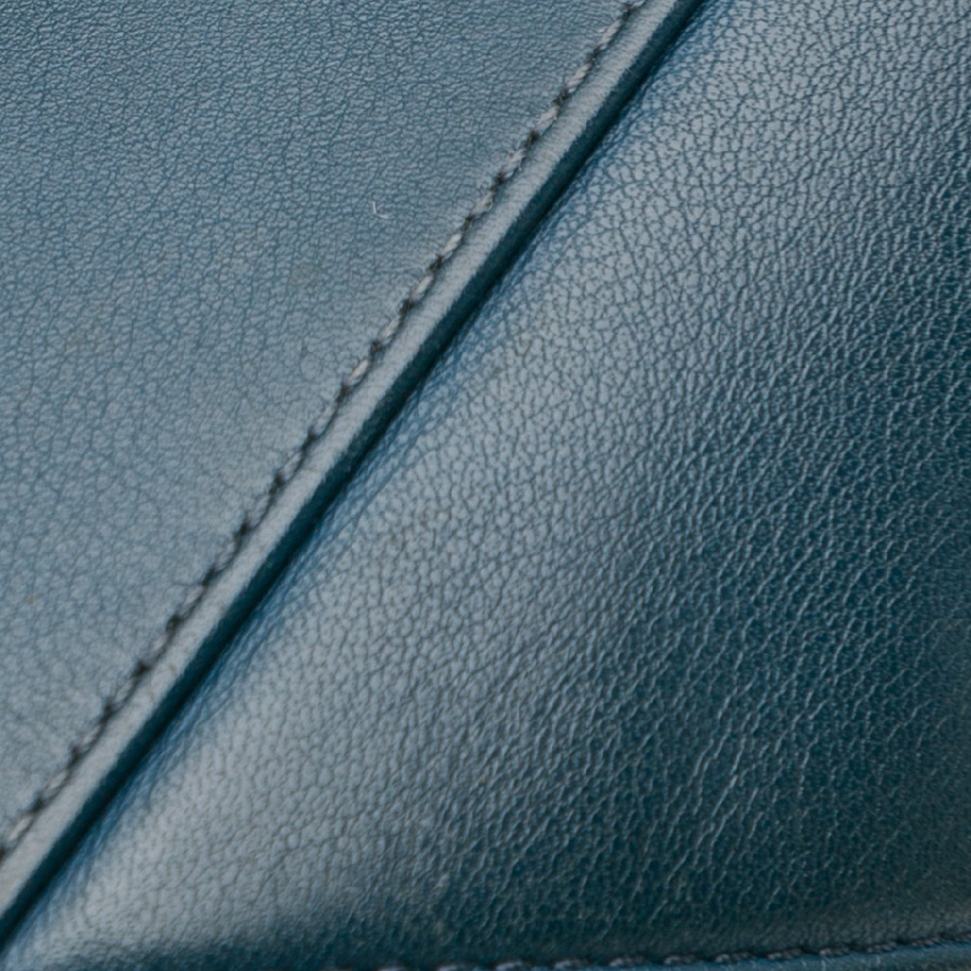 CC Chevron Calfskin Statement Shopping Tote
