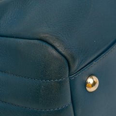 CC Chevron Calfskin Statement Shopping Tote