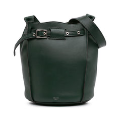 Leather Big Bag Bucket Crossbody