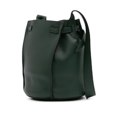 Leather Big Bag Bucket Crossbody