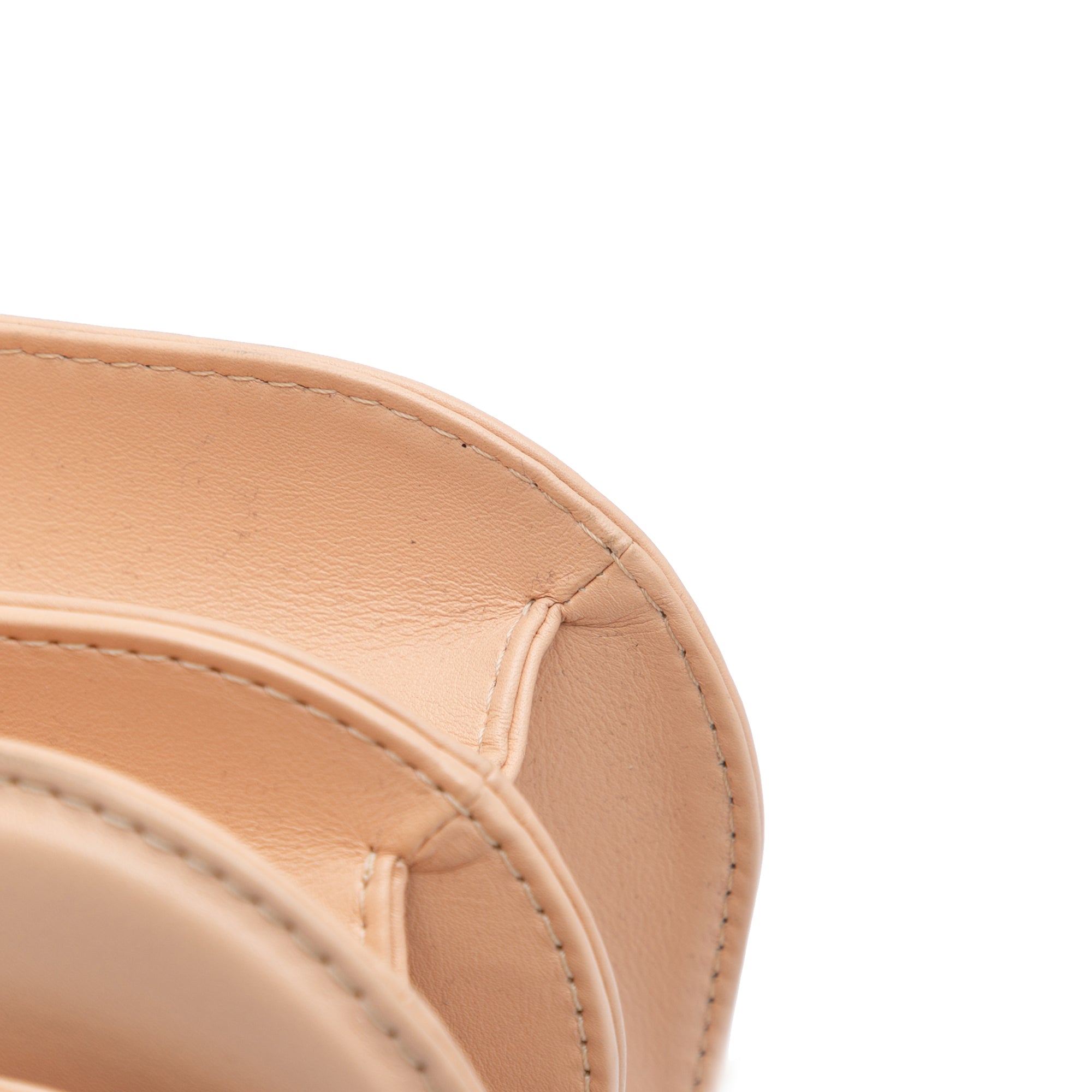 Small Calfskin Braided Chic Flap