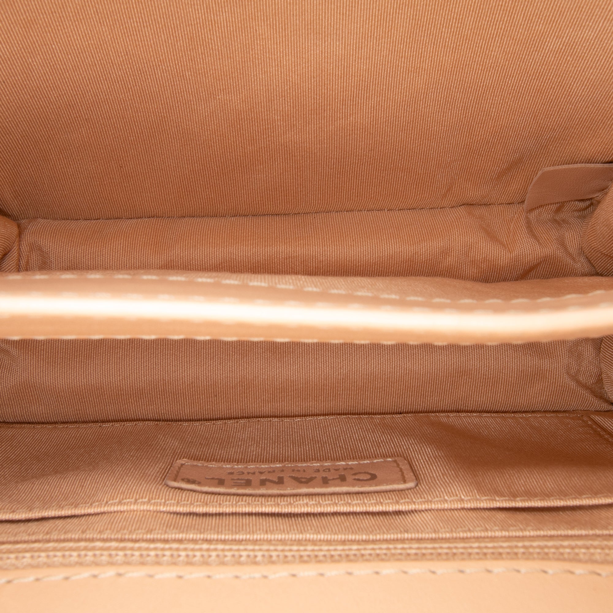 Small Calfskin Braided Chic Flap