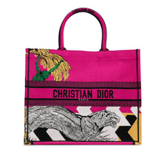 Large Jungle Pop Book Tote_0