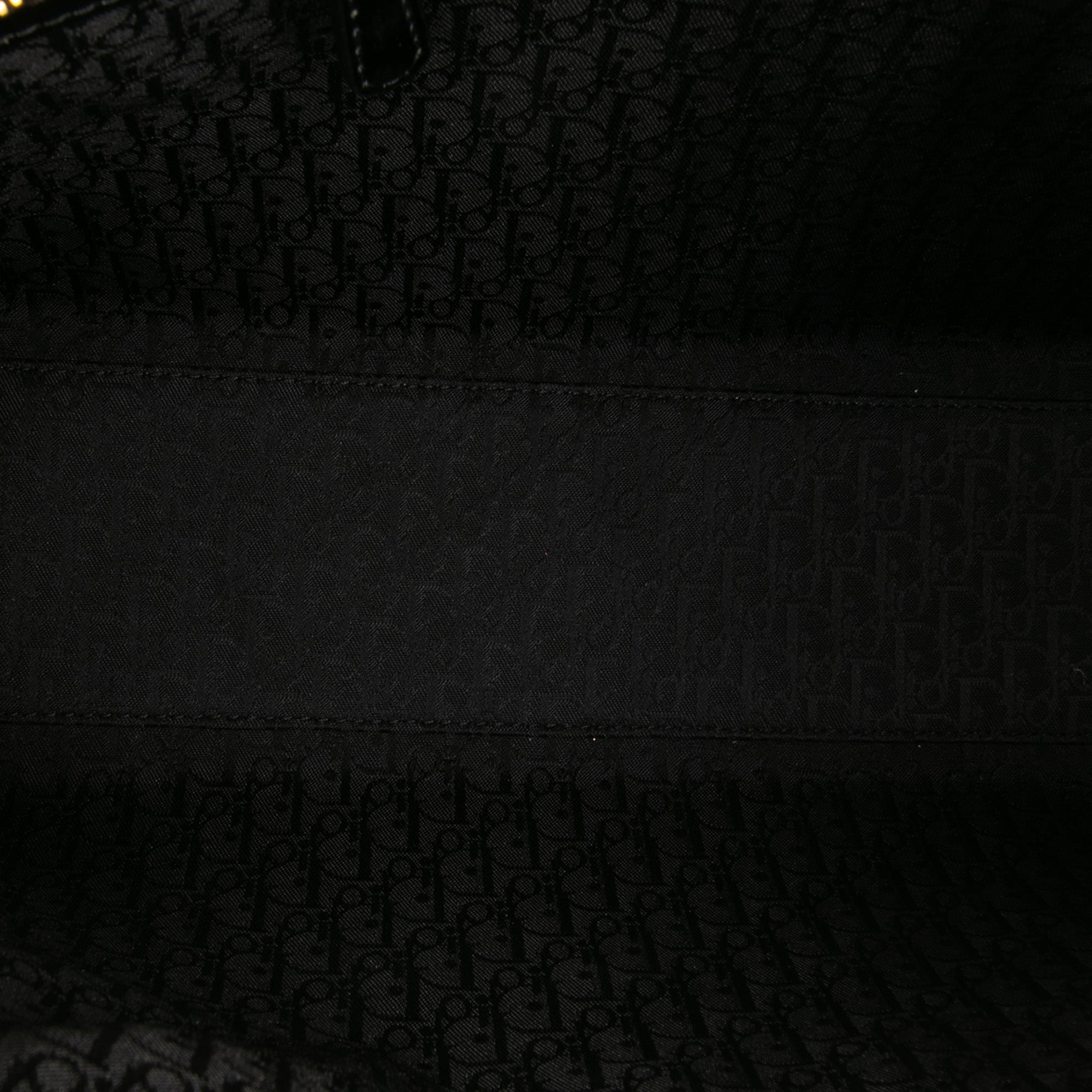 Large Patent Cannage Lady Dior