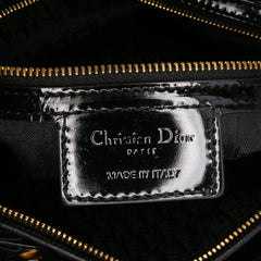 Large Patent Cannage Lady Dior