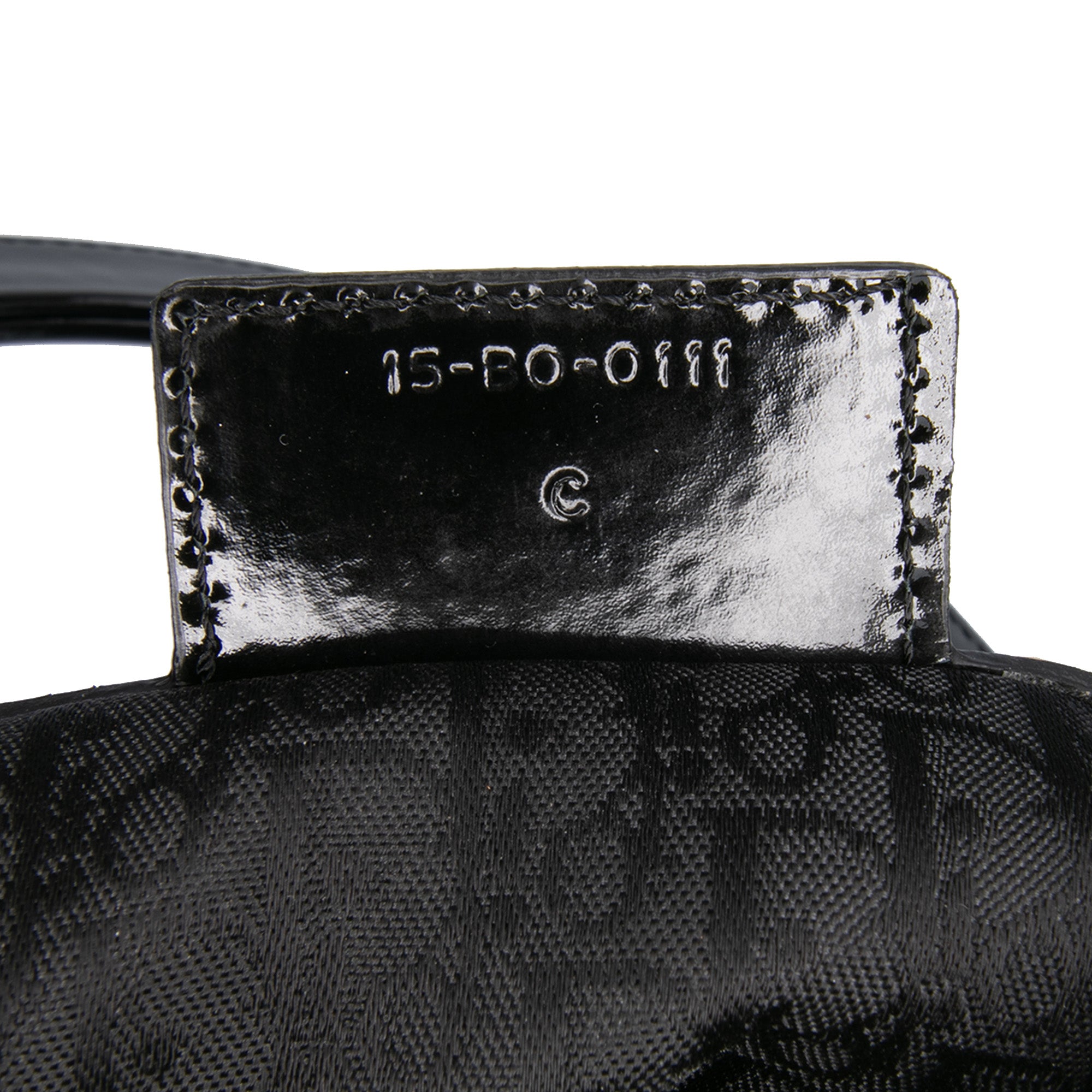 Large Patent Cannage Lady Dior
