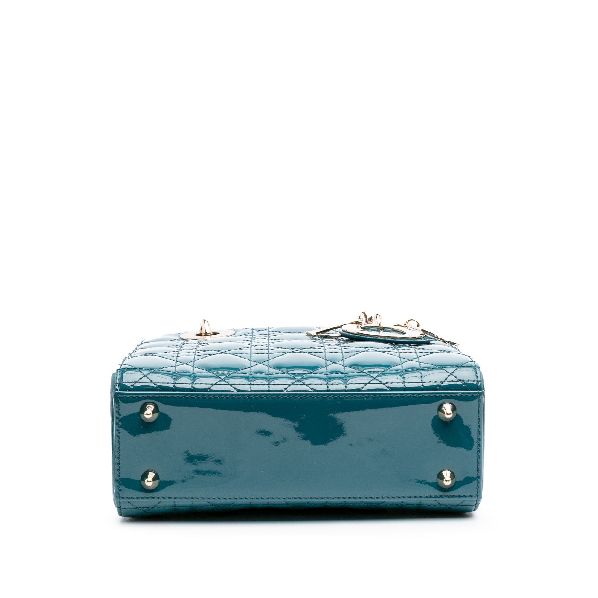 Small Patent Cannage Lady Dior