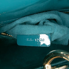 Small Patent Cannage Lady Dior