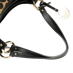 Leopard Print Chef Canvas Handbag