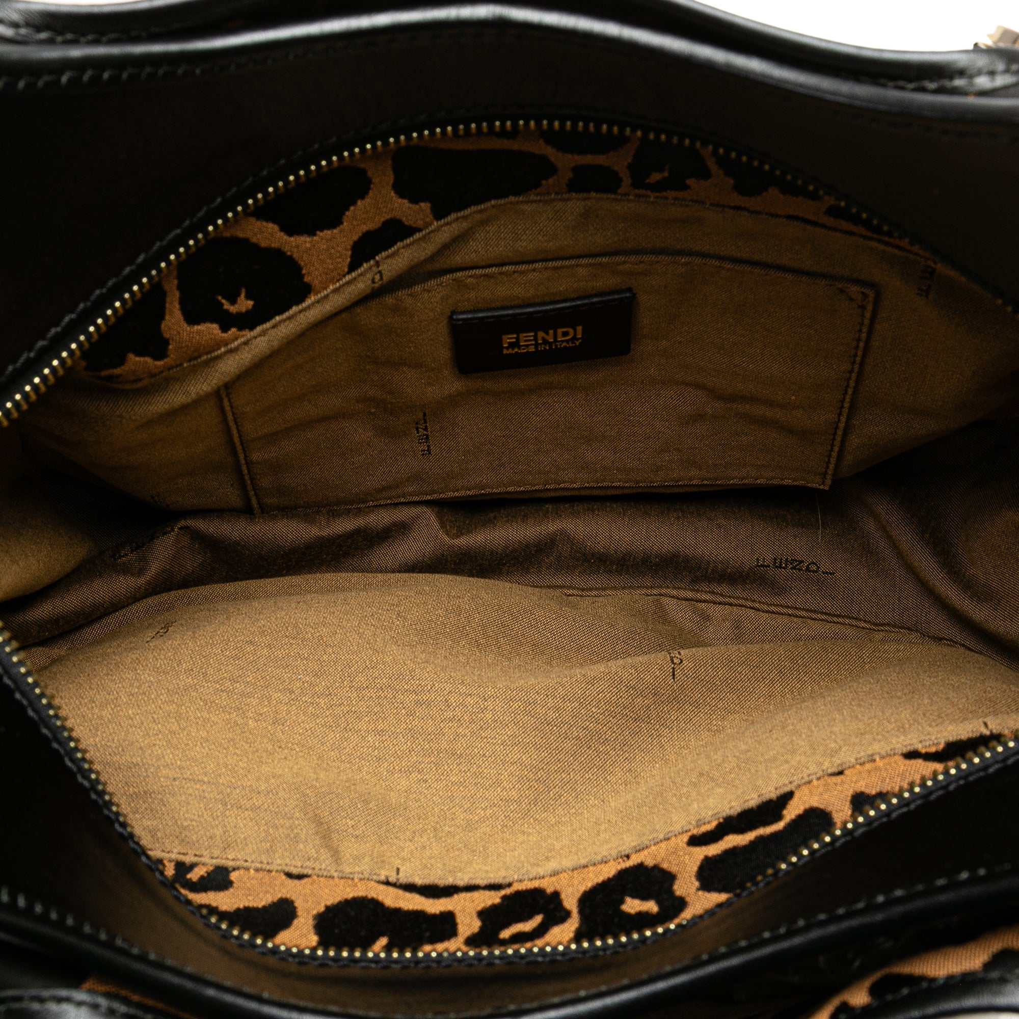Leopard Print Chef Canvas Handbag
