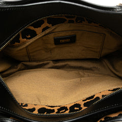 Leopard Print Chef Canvas Handbag
