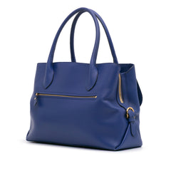 Leather Fiamma East West Tote