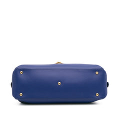 Leather Fiamma East West Tote