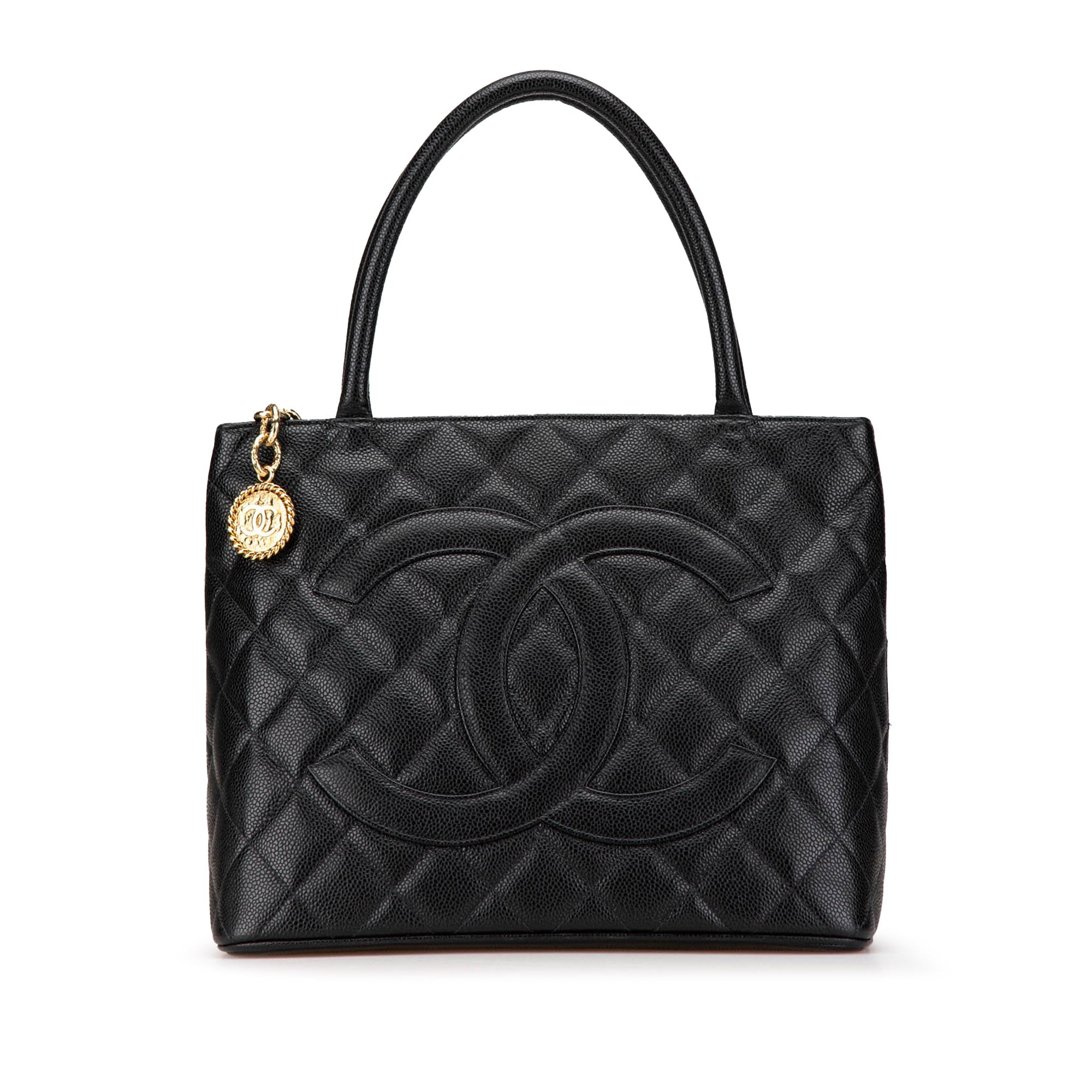 Caviar Medallion Tote