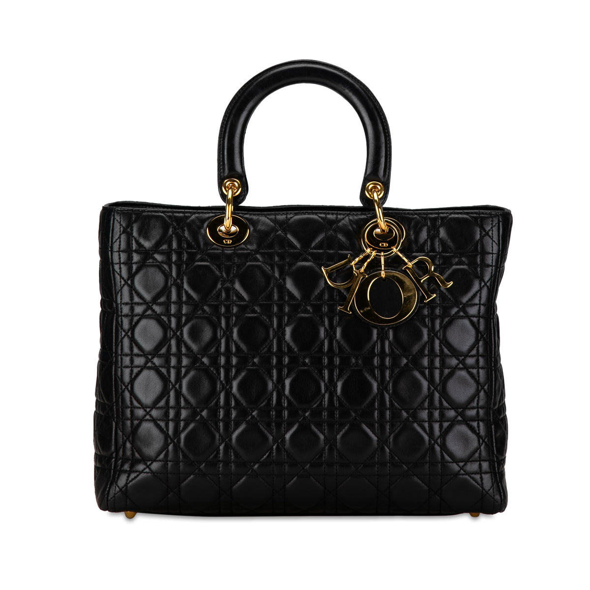 Large Lambskin Cannage Lady Dior_0