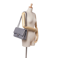 Jumbo Classic Lambskin Double Flap