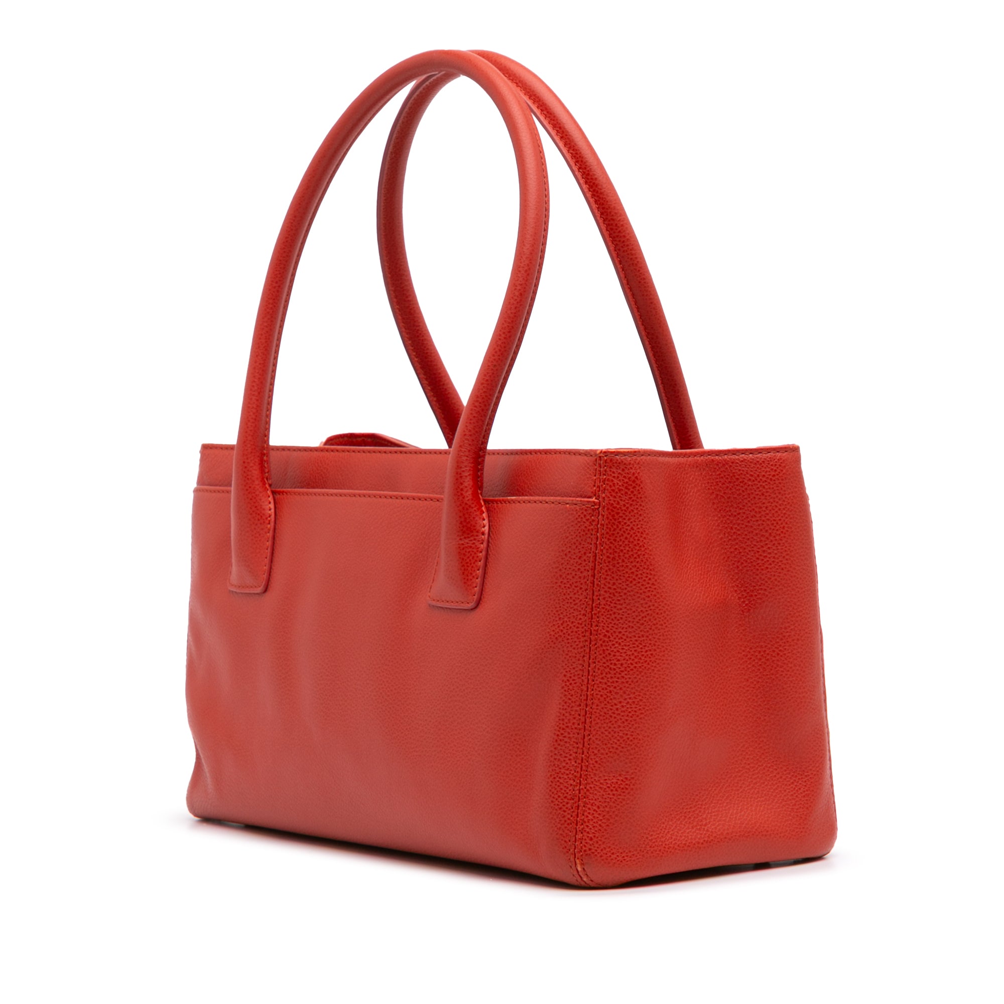 Small Calfskin Executive Cerf Tote