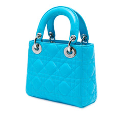 Mini Lambskin Cannage Lady Dior