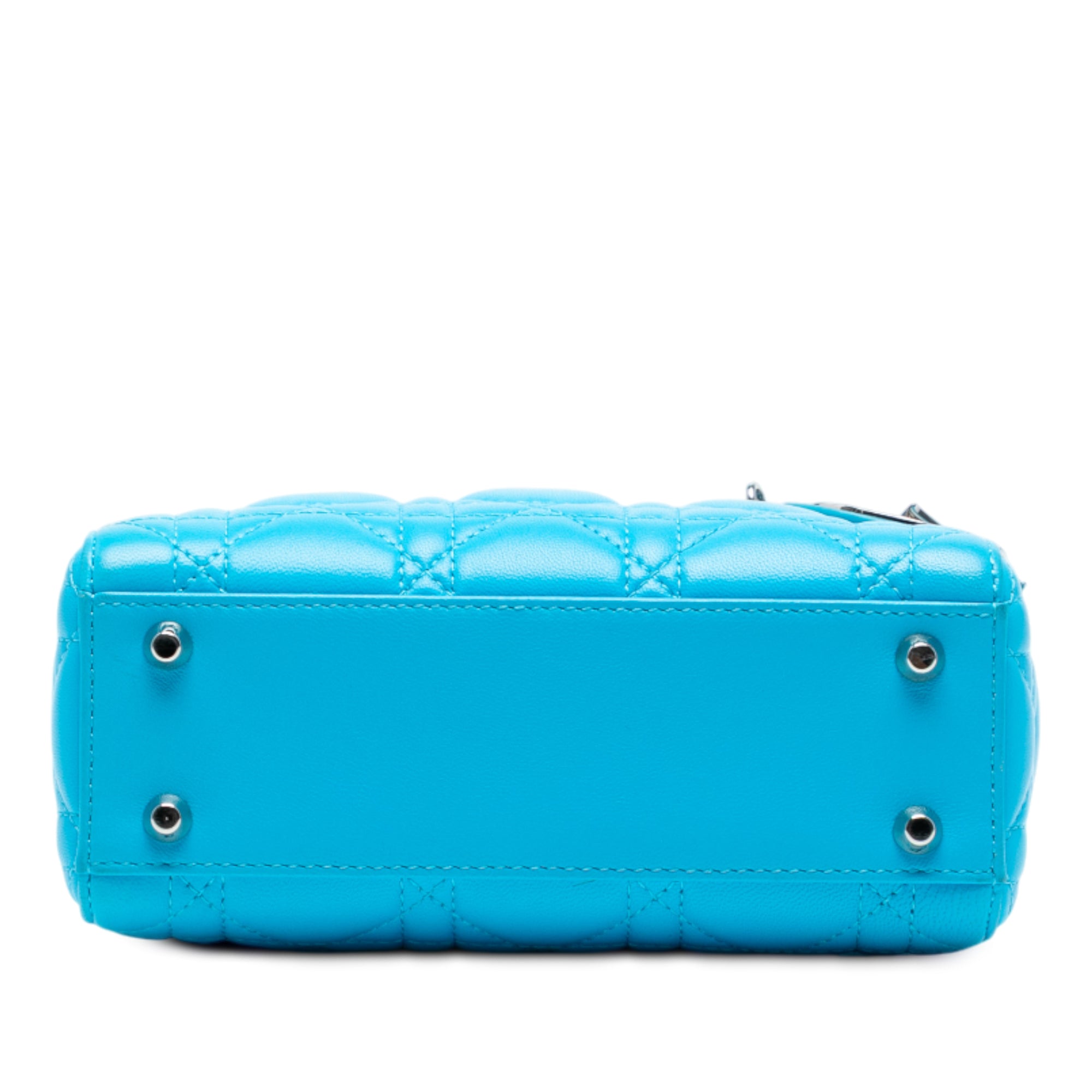 Mini Lambskin Cannage Lady Dior