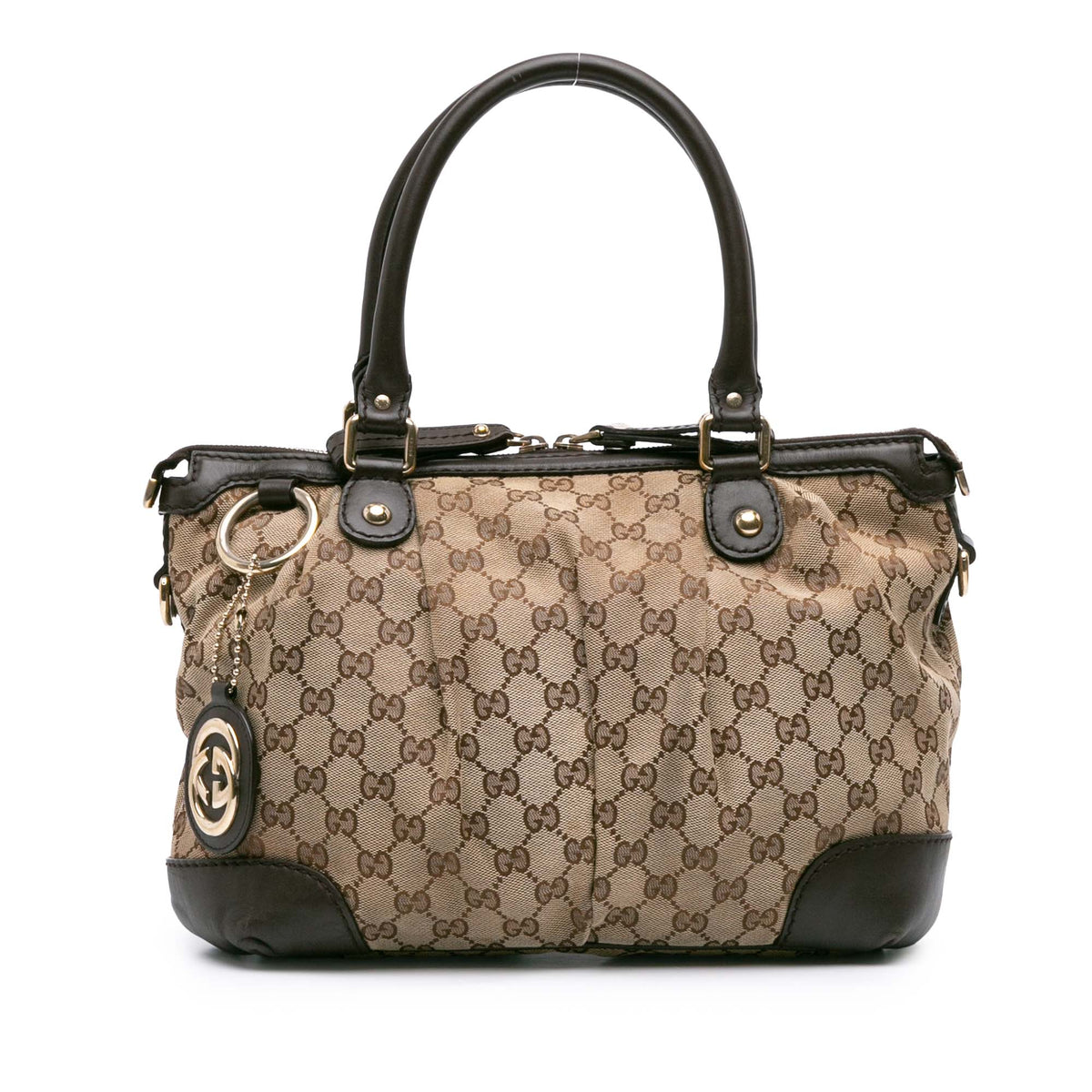 GG Canvas Sukey Satchel