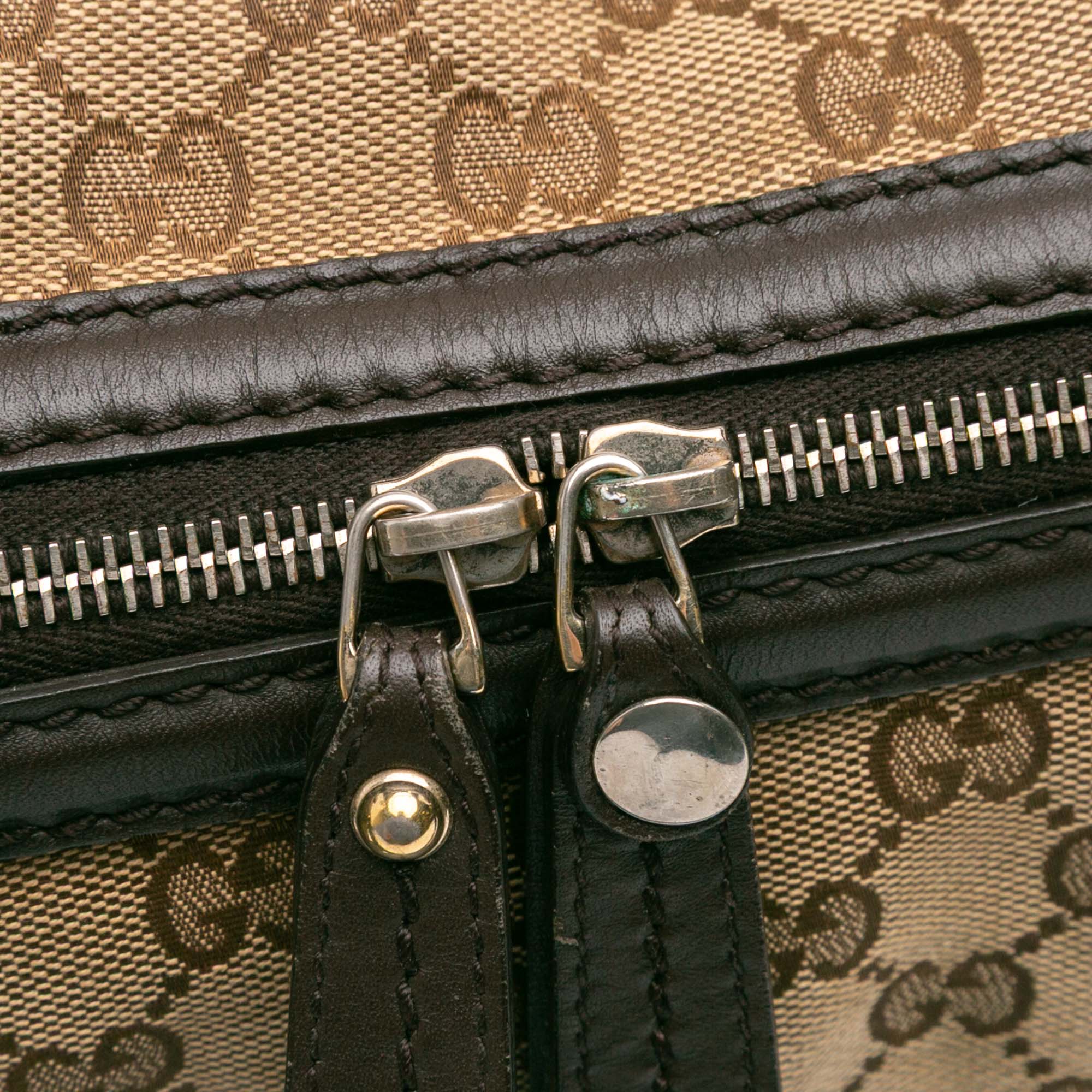 GG Canvas Sukey Satchel