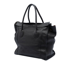 Leather Envelope Luggage Tote