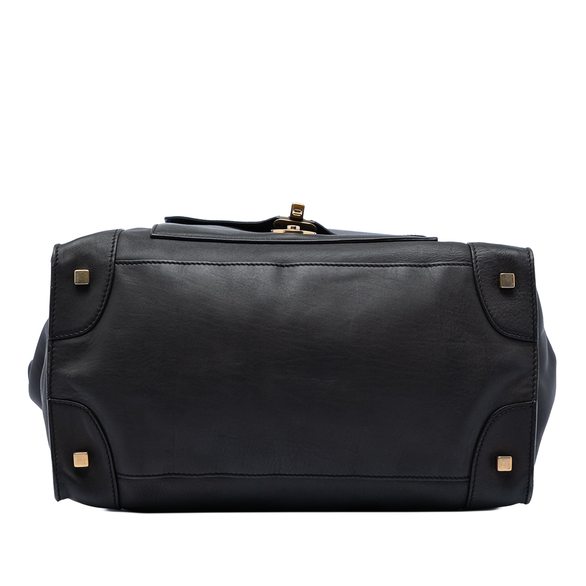 Leather Envelope Luggage Tote