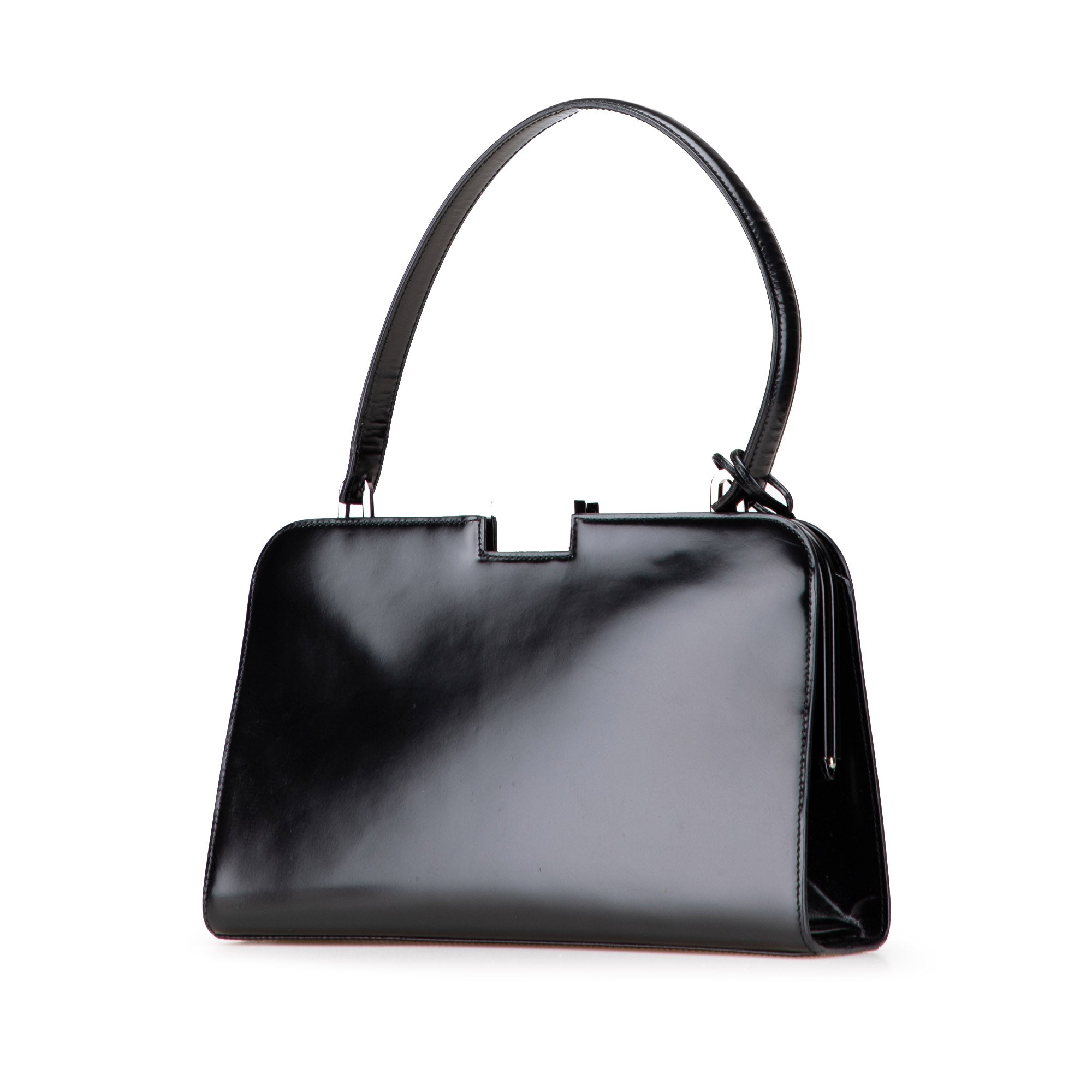 Patent Frame Handbag