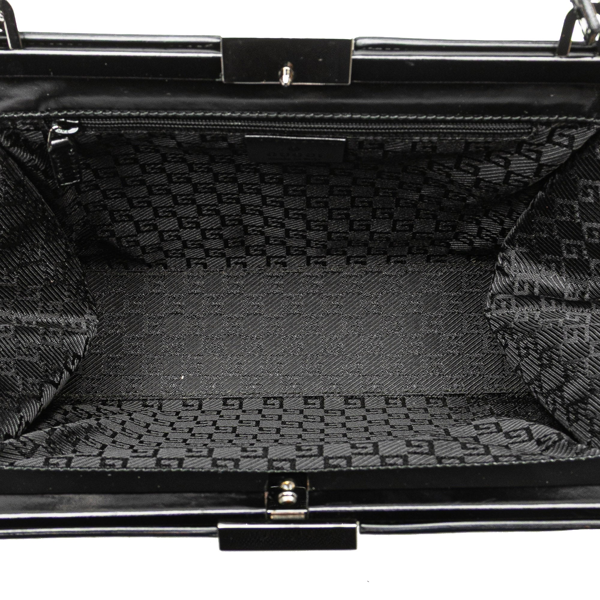 Patent Frame Handbag