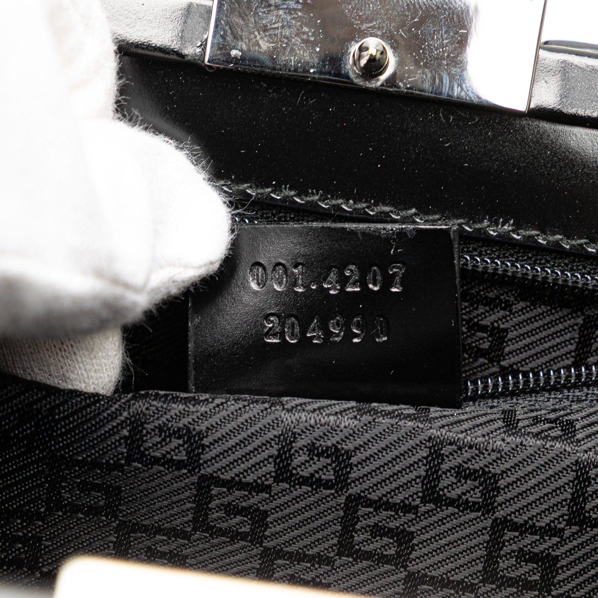 Patent Frame Handbag
