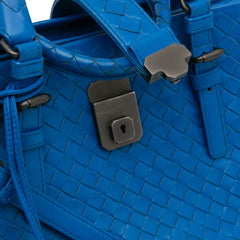 Small Nappa Intrecciato Roma Satchel