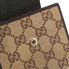 GG Canvas Web Compact Wallet