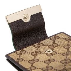 GG Canvas Web Compact Wallet