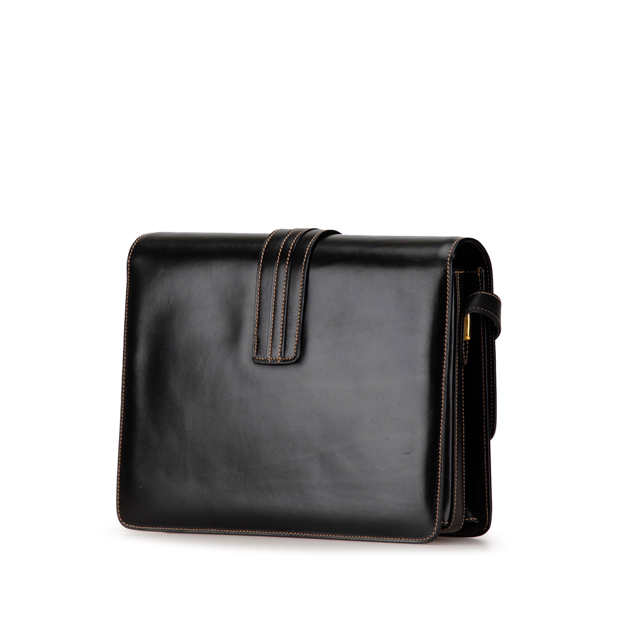 Leather Flap Crossbody