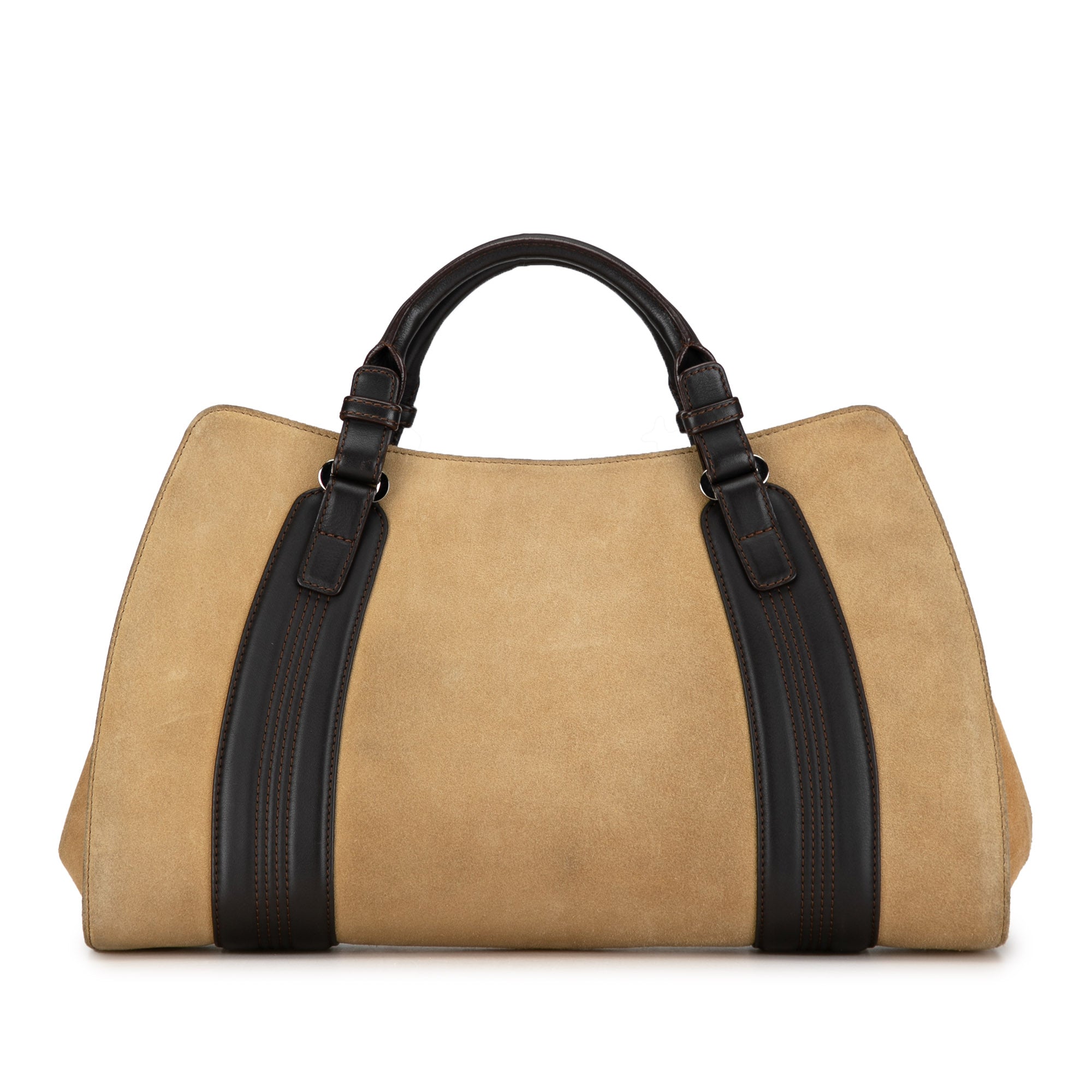 Anagram Suede Handbag_2