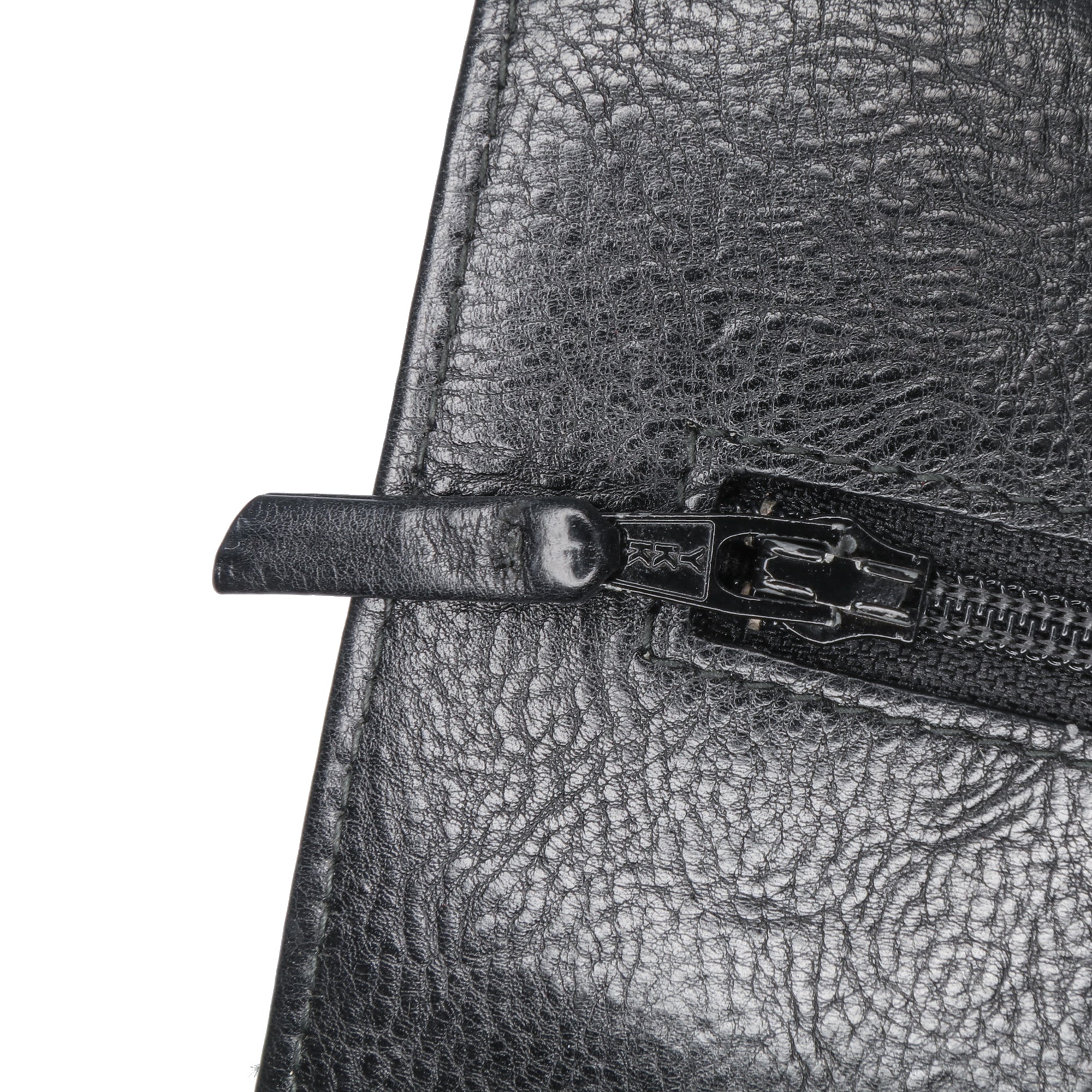 Quilted Crumpled Calfskin So Black Wallet On Chain