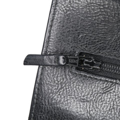 Quilted Crumpled Calfskin So Black Wallet On Chain