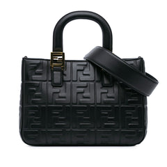 Small Zucca Embossed Nappa FF 1974 Tote