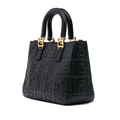 Small Zucca Embossed Nappa FF 1974 Tote