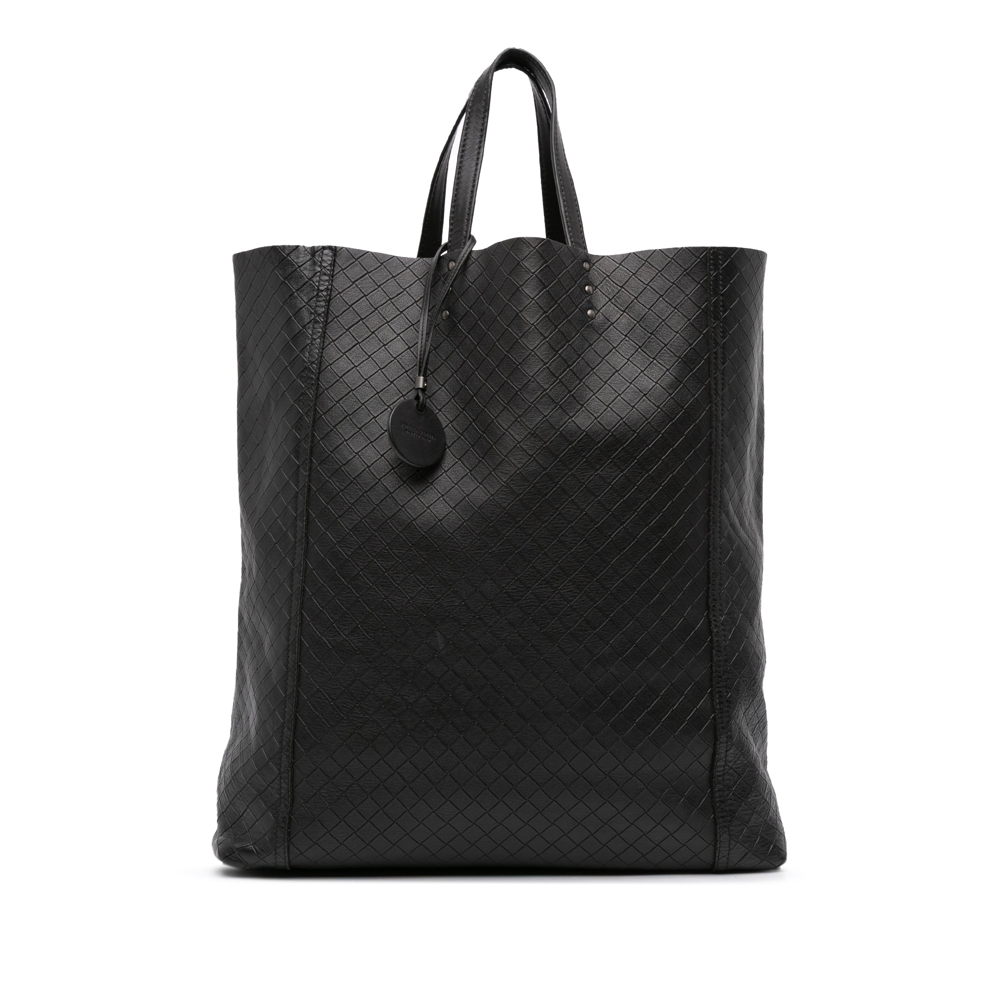Leather Intrecciomirage Tote
