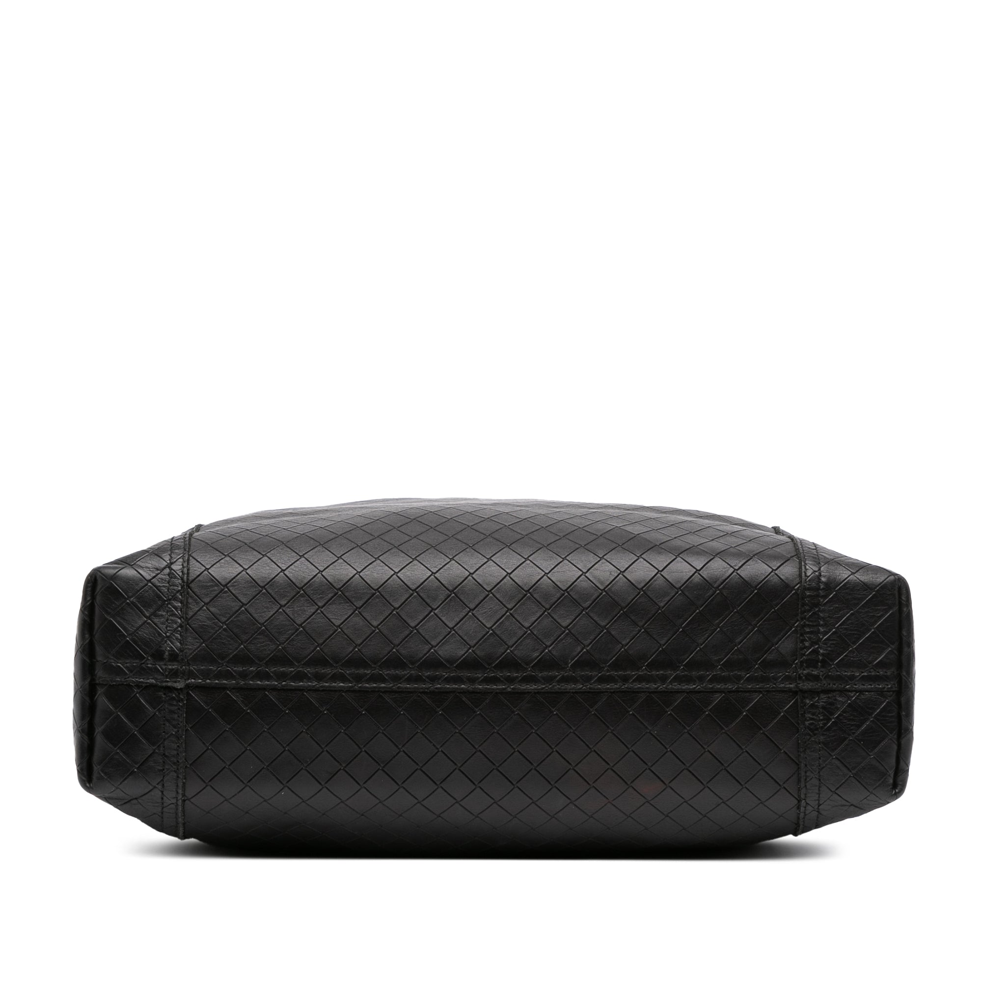 Leather Intrecciomirage Tote