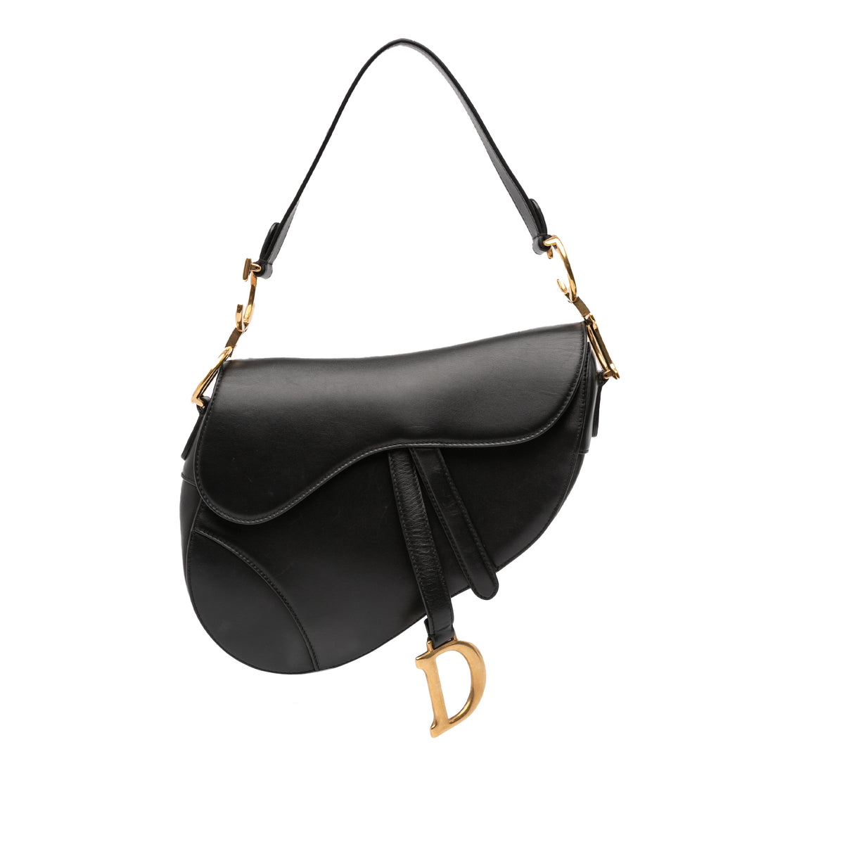 Smooth Calfskin Saddle Bag
