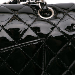 Medium Classic Patent Double Flap