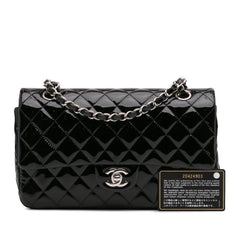 Medium Classic Patent Double Flap