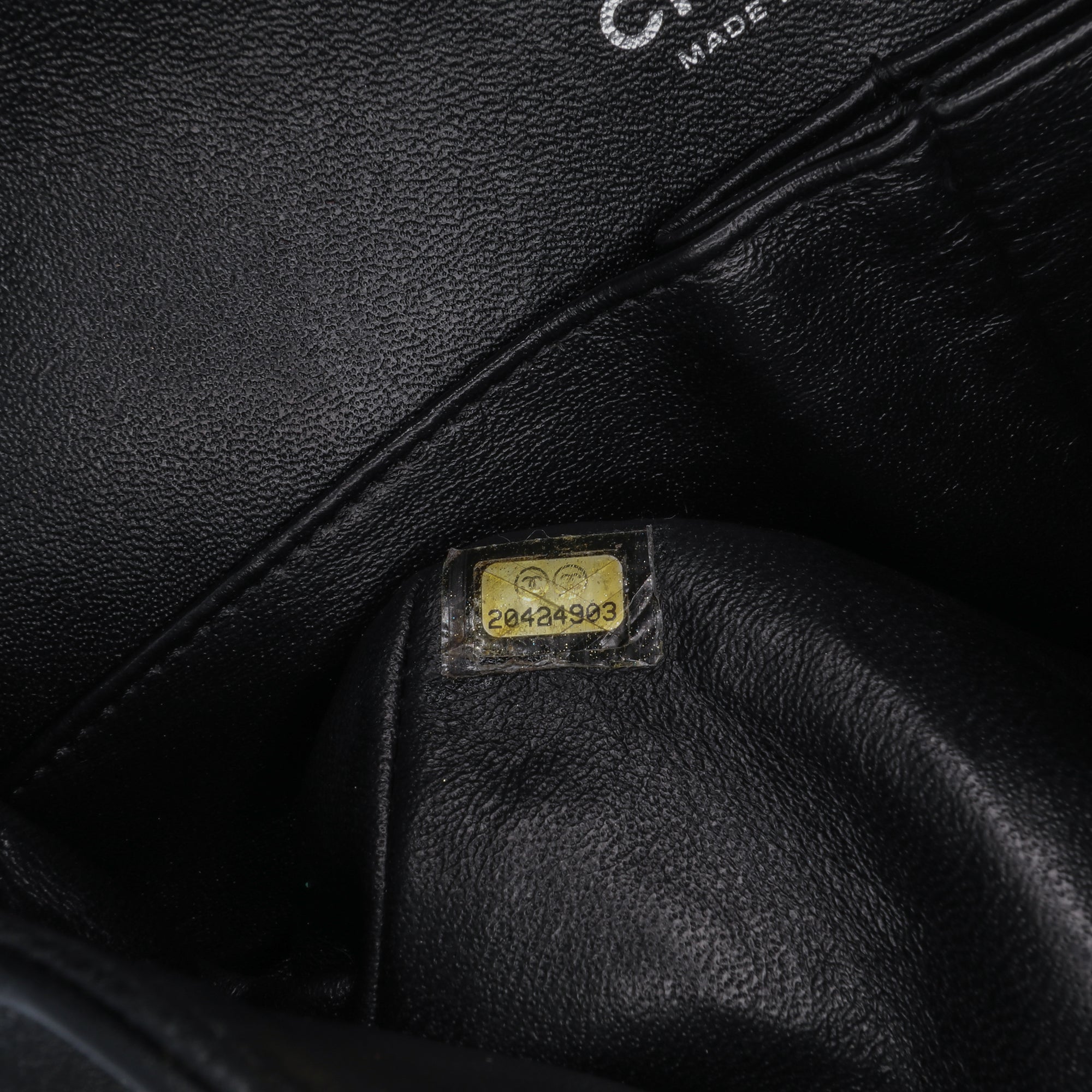 Medium Classic Patent Double Flap