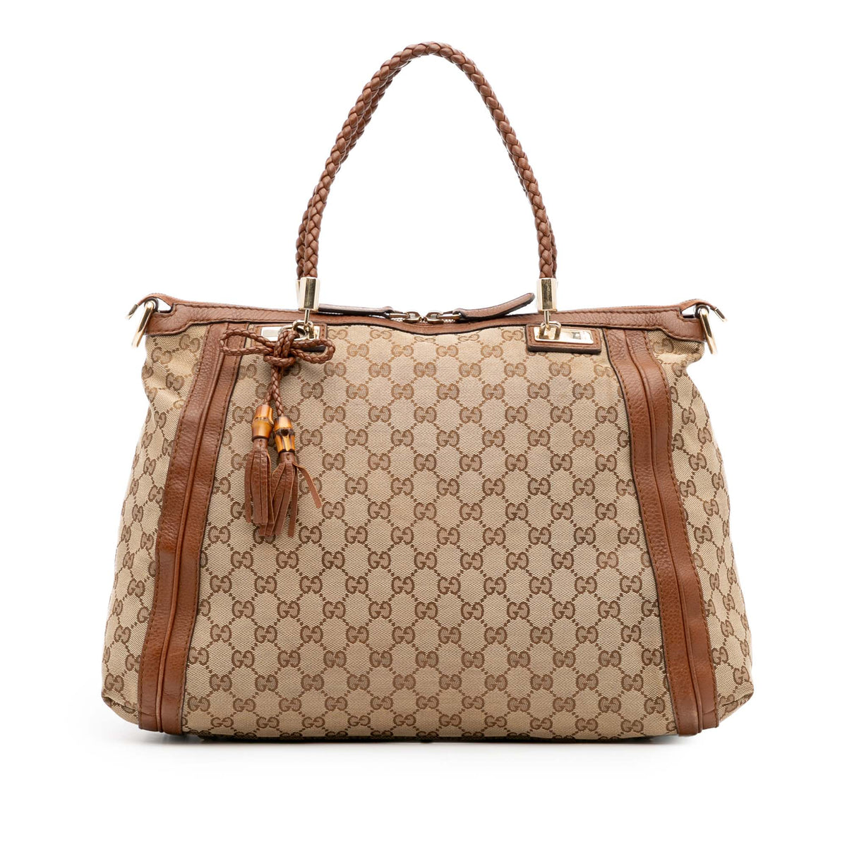 GG Canvas Bella Satchel