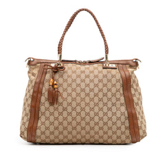 GG Canvas Bella Satchel